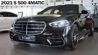 INSIDE THE NEW S-CLASS! 2021 Mercedes-Benz S 500 4MATIC Overview