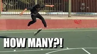 Tre Flips In a Row World Record