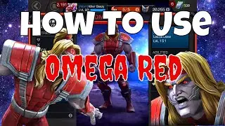 How to use Omega Red  l  Marvel Contest Of Champions