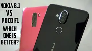 Nokia 8.1 Vs Poco F1 Camera Comparison! Video Samples blind Test!