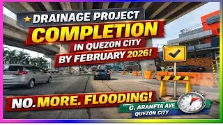 G. Araneta Avenue Drainage Project &ndash; Quezon City | Progress Update | November 2025