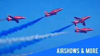 RAF RED ARROWS at Eastbourne 2025 (Friday)