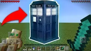 How to  spawn working TARDIS in MCPE 1.2 !! ( Doctor WHO creation )