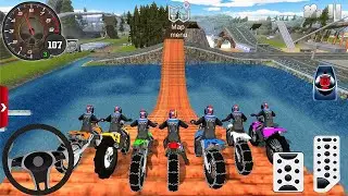 US Gaming - Extrema de Motocicletas #1 Offroad Outlaws Android / IOS gameplay FHD
