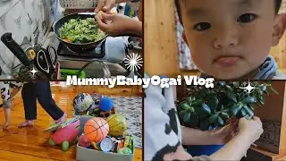 #09 Plant Care 🪴| Cleaning |Enjoying a Delicious Meal 🍽️| #Mummy's daily routine|silent Vlog