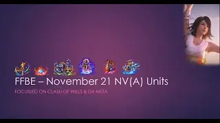 FFBE - November 2021 NV(A) Units Prediction