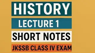 Indian ancient history|| jkssb class IV exam|naib tehsildar||pre history period (paleolithic age)
