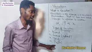 Variation: What Is Variation?