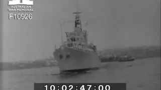 HMAS Duchess arrives