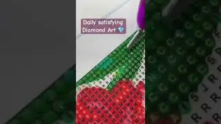 Daily Diamond Art #diamondart #diamondpaintersofyoutube #diamondpainting  #artandcraft #satisfying