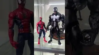 Finally done  #spiderman #marvel #hulk #wolverine #marvellegends #mezco #hasbro #collecting