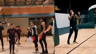Portland Trail Blazers have their First Practice in the NBA Bubble