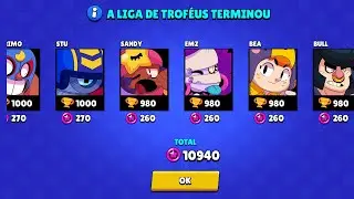 10940 STAR POINTS END SEASON 46300 TROPHIES.
