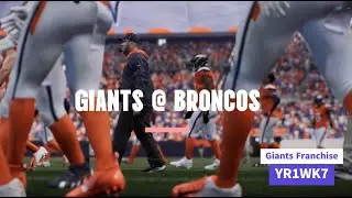 Madden NFL26 Giants Franchise YR1WK7 - Giants at Broncos
