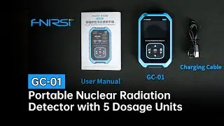 FNIRSI GC-01 | Portable Nuclear Radiation Detector with 5 Dosage Units ⚡ #fnirsi #nuclear #detector