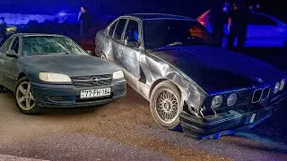 BMW İLƏ Q*ZA OLDU. OPEL OMEGA 2.5 ALDIM. 