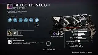 2 Minute God Roll: IKELOS Hand Cannon