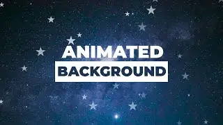 Animated Background HTML CSS JS | Particles JS