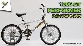 1996 GT Performer BMX Project - The Strip Down - HD - Jaw Dropper