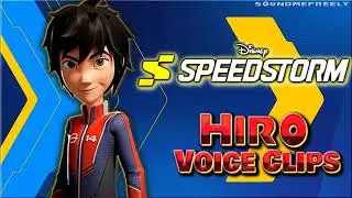 All Hiro Hamada Voice Clips • Disney Speedstorm • All Voice Lines • 2025 (Ryan Potter)
