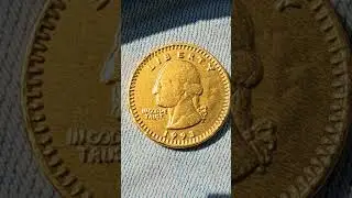 Gold 1993 25 cents  no mint mark
