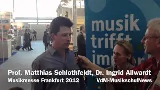 Zwei ehemalige Sch&uuml;ler der Kreismusikschule Pl&ouml;n - VdM-MusikschulNews Musikmesse 2012