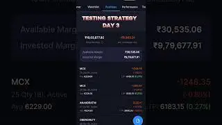 Swing Trading Strategy in Progress | Day 3 | Portfolio Update #SwingTrading #PortfolioUpdate