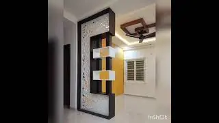 Wood partition design Modern