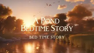GoodNight Pond ☘️ |The ultimate calming bedtime story for babies and toddlers (with water sounds)