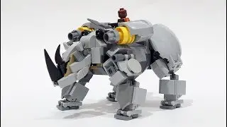 Lego Black Panther Set 76099 Okoye's Battle Rhino Mod