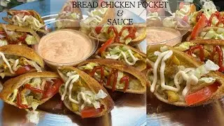 Chicken Bread Pocket  || sauce recipe || Iftar Special Recipe || Ramadan 2024 Recipes