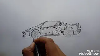 How to draw Ferrari outline