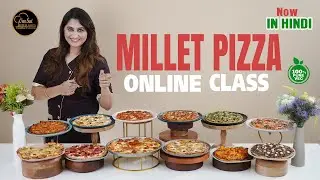 Millet Pizza Veg Online Class ☎️+91 8551 8551 04 ☎️+9 8551 8551 07 By Om Sai Cooking Classes