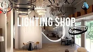 Interior Design lighting shop animation| Designed by George Owiso