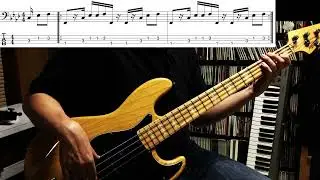 Sade - Paradise / Bass Tutorial, Lesson, Bass Tab // Funk Bass Groove