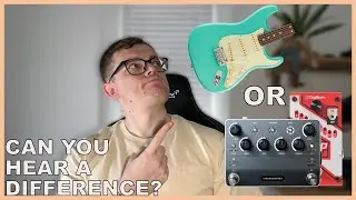 Drop Tuning Guitars VS Drop Tuning Pedal Sound Samples - Can you hear any difference?
