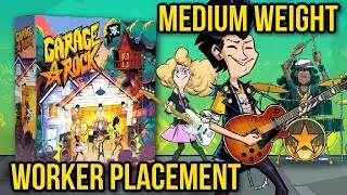 Garage Rock Board Game Preview - Gain Fans in the 1980's!
