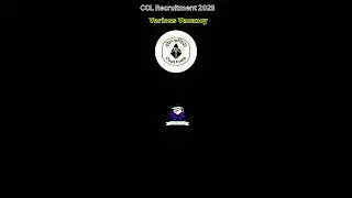 CCL Recruitment 2023 | Apply Online For 608 Trade | Fresher Apprentice | Other Posts #shots