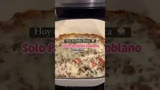 Pastel&oacute;n Poblano Keto / Poblano Casserole  #PoblanoCasserole #KetoBloom #KetoBloomLove #Keto
