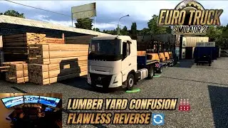 🚛 ETS2 | Volvo FH6 Manchester Lumber Yard – Hunt & Perfect Reverse! 🔄