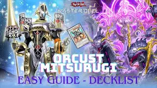 ORCUST - MITSURUGI BEST DECK| Easy guide & Deck profile & Ranked Duels | Yu-Gi-Oh! Master Duel