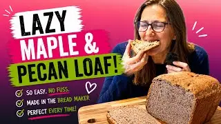 Lazy Maple & Pecan Loaf Panasonic SD-YR2540 Bread Maker (Soft & Delicious)