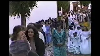 Procesión del Corpus en Víznar Junio 1985 #corpuschristi #procesiones #80s #viznar