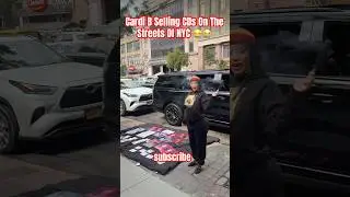 Cardi B Selling CDs On The Streets Of NYC 😂😭 #freshmadeit #tamtonight