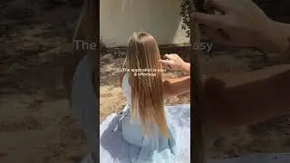 Come to the Garden & Lighten My Hair with Me | Solar Hair Lightener Demo