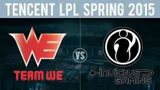 WE vs IG Game 1 | Tencent LPL Spring 2015 Week 1 Day 1 | World Elite vs Invictus Gaming