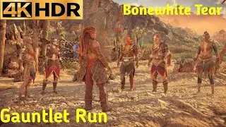 Bonewhite Tear Gauntlet Run - Horizon Forbidden West Gauntlet Run Gameplay Walkthrough PS5 4K 60FPS