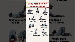 Daily Yoga Flow for Strong Body & Calm Mind 🧘&zwj;♀️✨  Follow for more yoga ✨🔥✅#yogalife#dailyyoga#