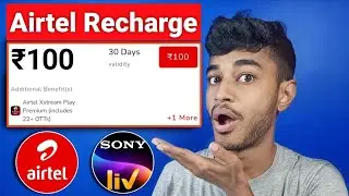 Airtel Recharge Plan Rs.100 with SonyLiv Subscription