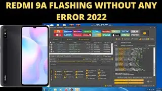 redmi 9a flashing unlock tool without any error | how to flash redmi 9a | redmi 9a hang on logo